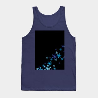 Midnight Snowflakes Tank Top